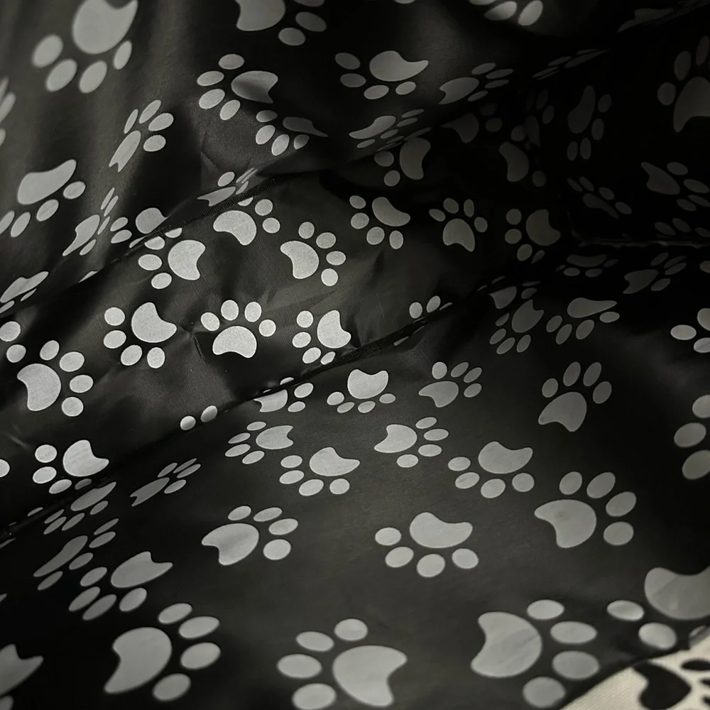 Wahl Tote For Groomers Bring Everything!! Black & White paw prints